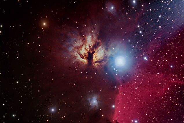 Flame Nebula by Doug Hubbell