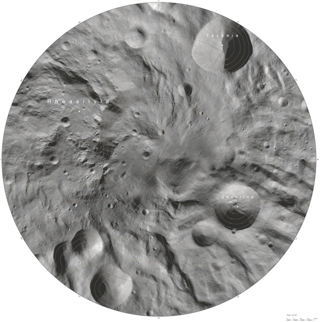  Caption: Asteroid Vesta Image Courtesy of NASA