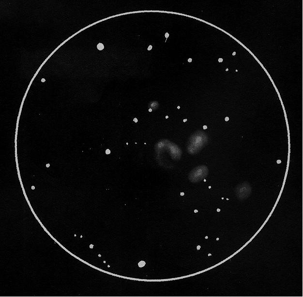 Sketch of Stephan's Quintet by Dale Holt