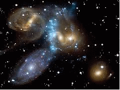 Hubble photo of Stephan's Quintet