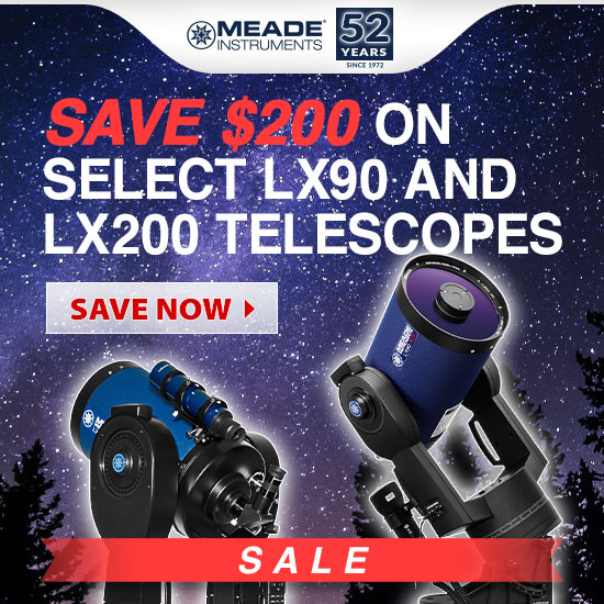 Meade LX90 and LX200 Telescopes On Sale