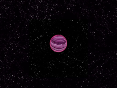 Artist's conception of PSO J318.5-22