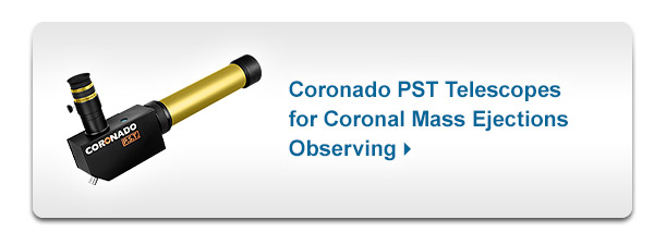 Coronado PST Telescopes for Coronal Mass Ejection Observing
