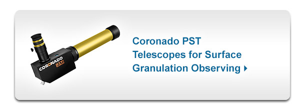 Coronado PST Telescopes for Surface Granulation Observing