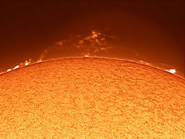 Solar Prominences by Craig & Tammy T.