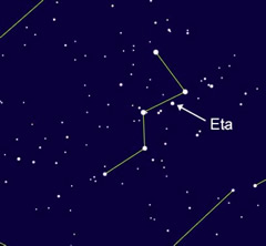 double star Eta Cassiopeiae