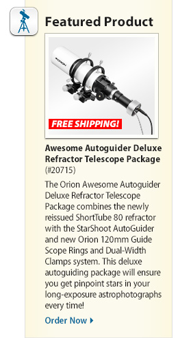 Awesome Autoguider Deluxe Refractor Telescope Package
