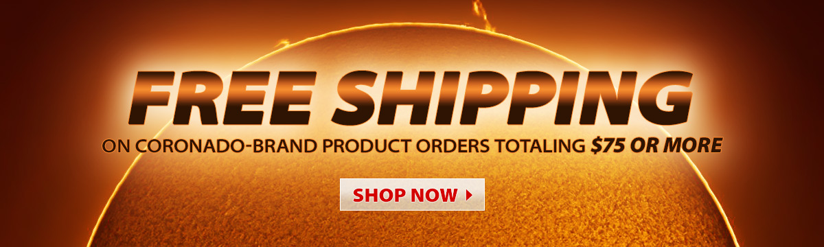 Free Shipping on Coronado Product Orders Over $75
