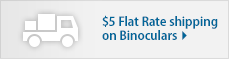 $5 Flat Rate Shipping on Binoculars