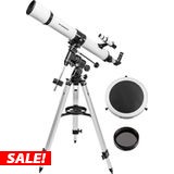 Orion Observer 90mm Equatorial Refractor Sun and Moon Kit