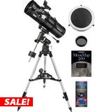Orion SpaceProbe 130ST Equatorial Reflector Sun and Moon Kit