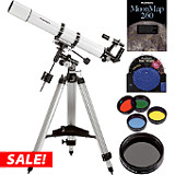Orion AstroView 90mm EQ Refractor Telescope Kit
