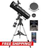 Orion AstroView 6 Equatorial Reflector Sun and Moon Kit